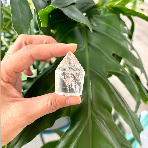 Clear Quartz Tower - Picture 2 of 5